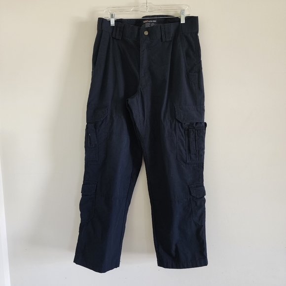 5.11 Men's Navy Blue Taclite Pro Ripstop Pants 34x32 - Picture 14 of 15